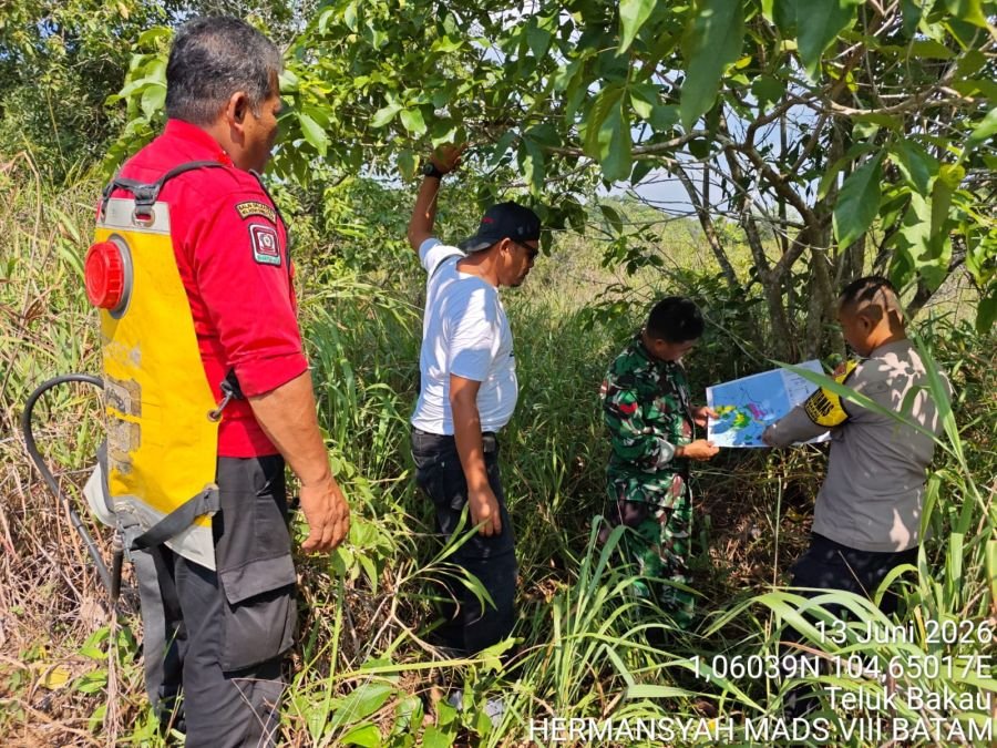 BABINSA GELAR PATROLI TERPADU BERSAMA PETUGAS KLHK DI TELUK BAKAU