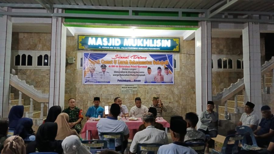 Babinsa Hadir dalam Silaturahmi dan Sharing Camat-Lurah Bersama Warga Pulau Karomah