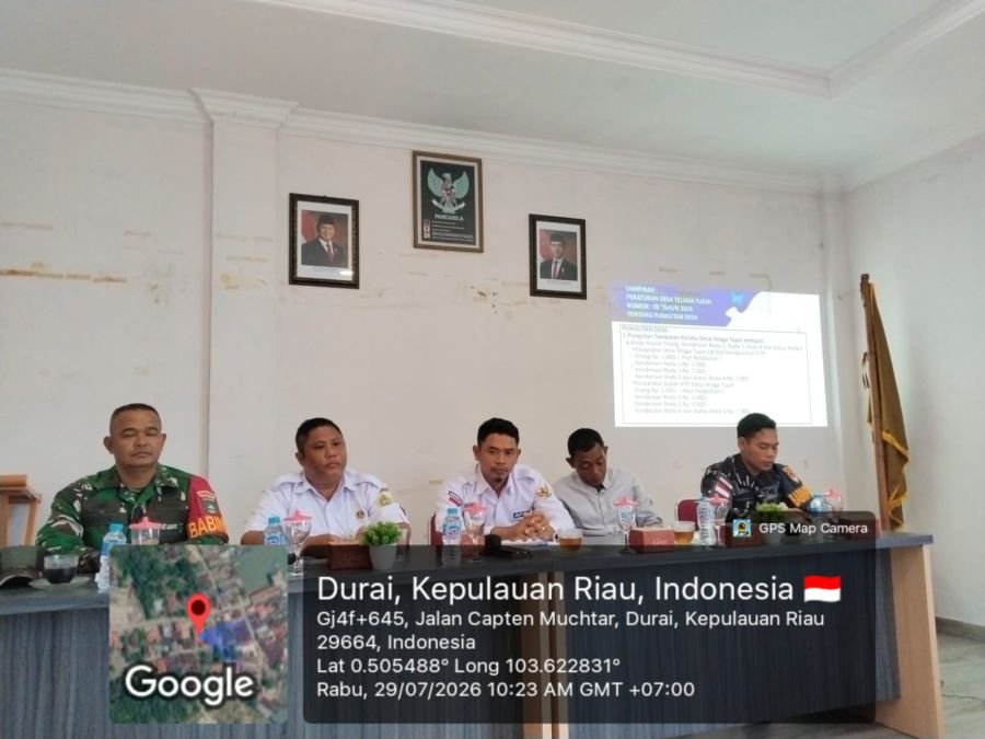Babinsa Hadir, Sosialisasi Perdes Keuangan Desa Berjalan Transparan dan Tertib