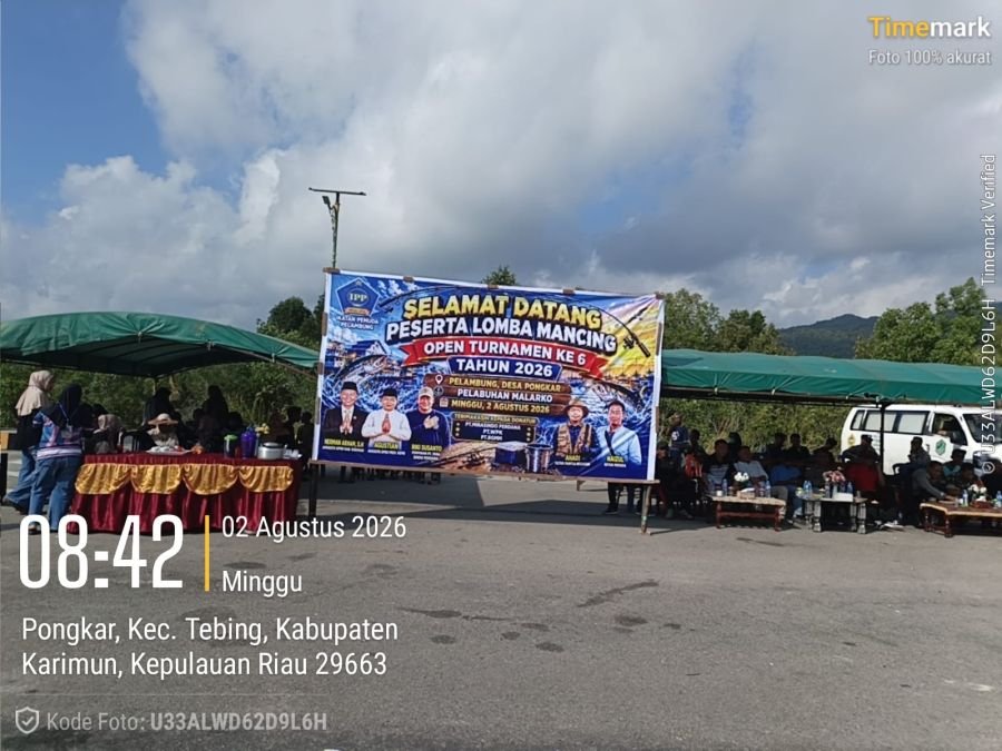 Babinsa Hadir, Turnamen Mancing Pongkar Ke-6 Berlangsung Tertib