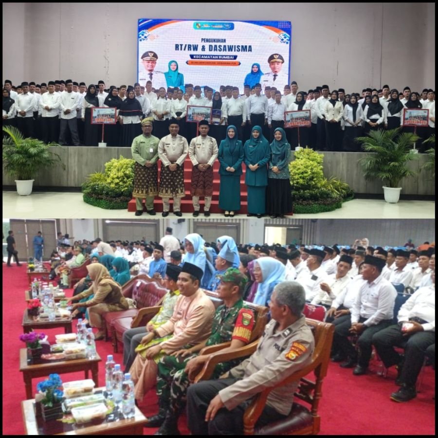 Babinsa Hadiri Pelantikan RT, RW, dan Kader Dasawisma, Perkuat Sinergi Membangun Kecamatan Rumbai