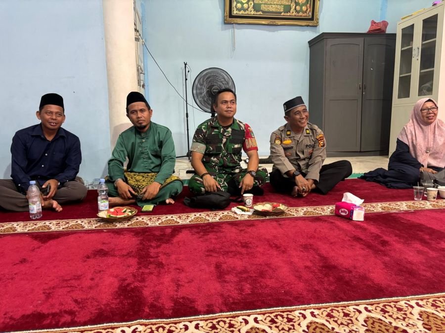 Babinsa Hadiri Pembubaran Panitia MTQ ke-10, Jaga Semangat Kebersamaan Warga Mentangor