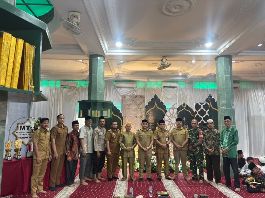 Babinsa Hadiri Pembukaan MTQ Tingkat Kelurahan Kampung Tengah