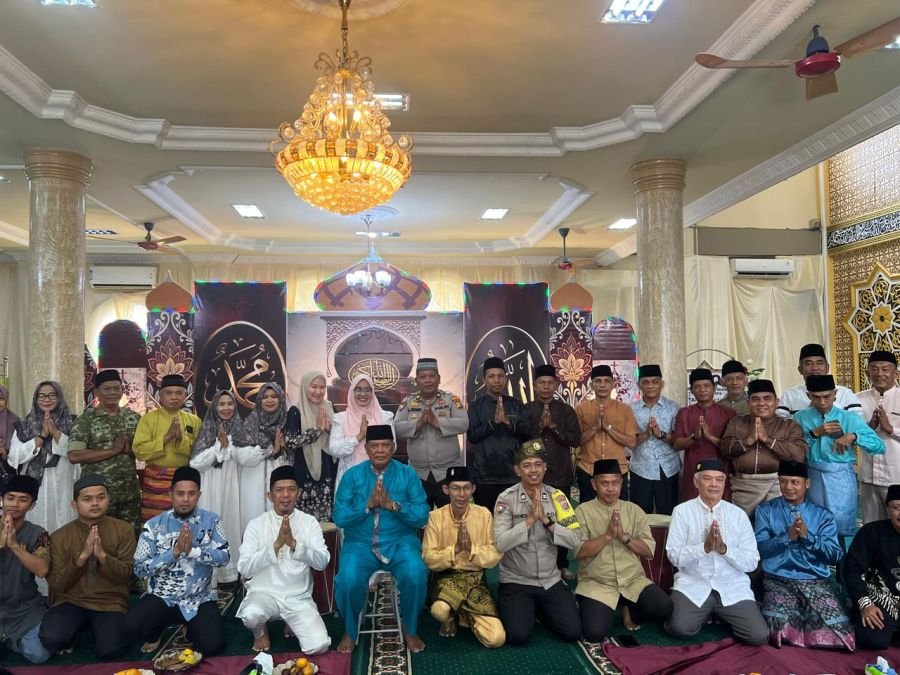 Babinsa Hadiri Pembukaan MTQ Tingkat Kelurahan Tangkerang Selatan