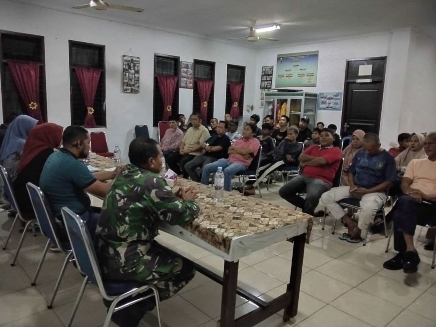Babinsa Hadiri Rapat Persiapan HUT ke-81 RI, Wujudkan Perayaan Meriah dan Aman