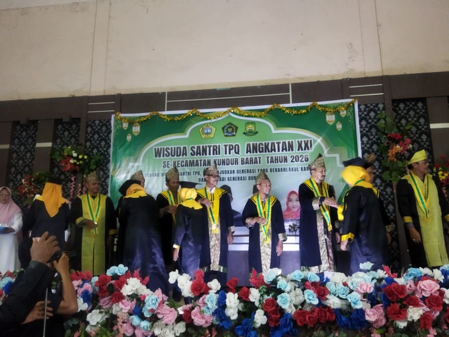Babinsa Hadiri Wisuda Santri TPQ, Perkuat Pembinaan Generasi Qurani