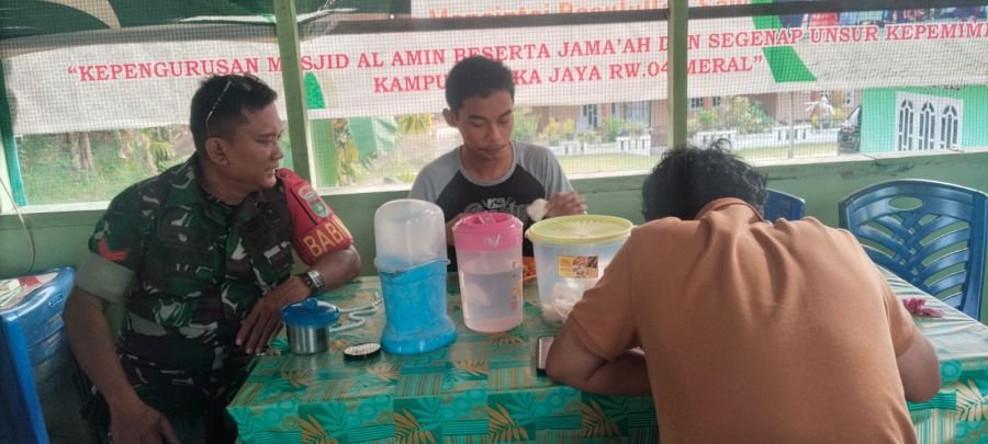 Babinsa Harjosari Ajak Pemuda Perangi Narkoba