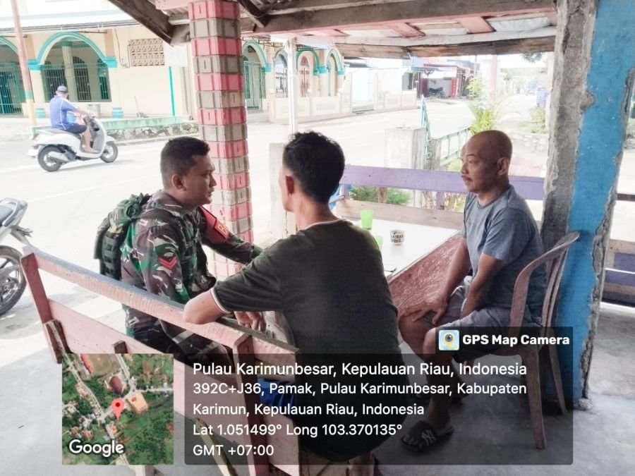 Babinsa Harjosari Dekatkan TNI dengan Warga Lewat Komsos