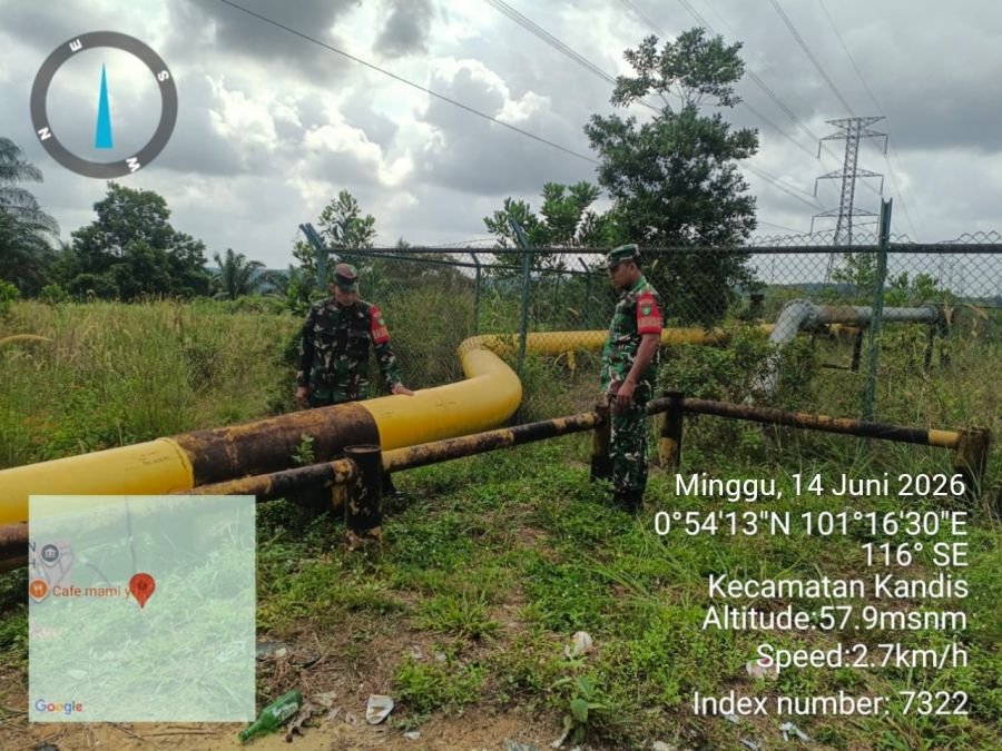 Babinsa Intensifkan Binter, Dukung Stabilitas Objek Vital Nasional