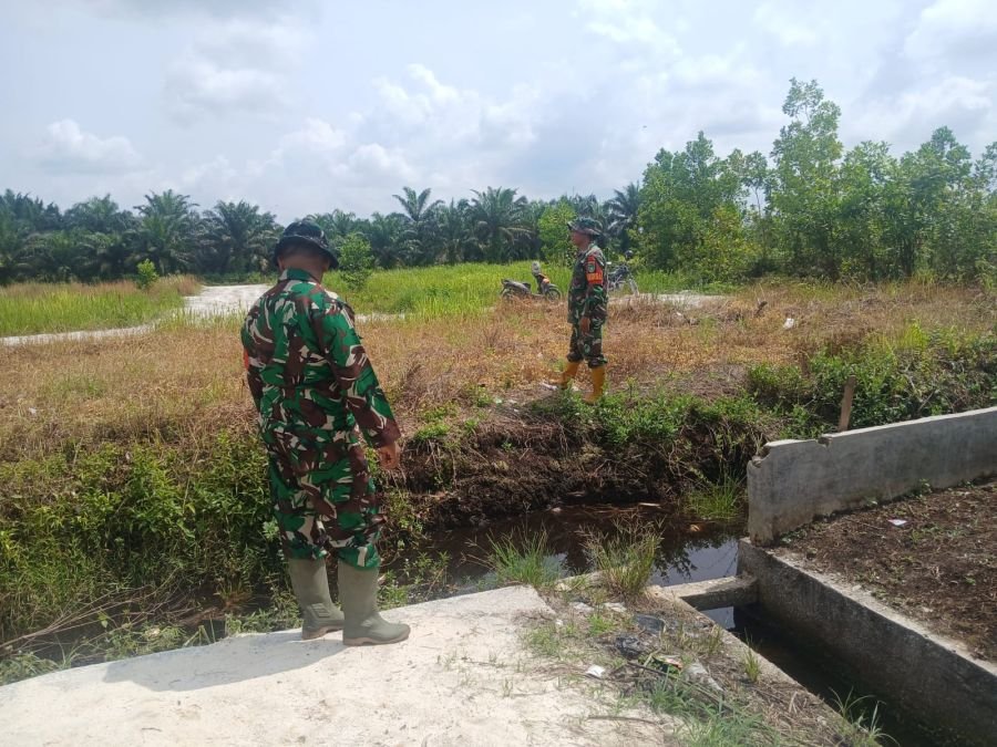Babinsa Intensifkan Patroli Karhutla: Upaya Pencegahan Kebakaran Hutan dan Lahan”