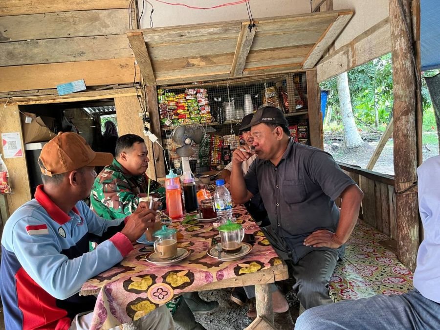 Babinsa Jalin Komunikasi Sosial dengan Warga Binaan