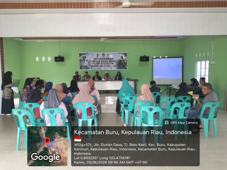 Babinsa Kawal Musyawarah RDS, Perkuat Edukasi Kesehatan Desa