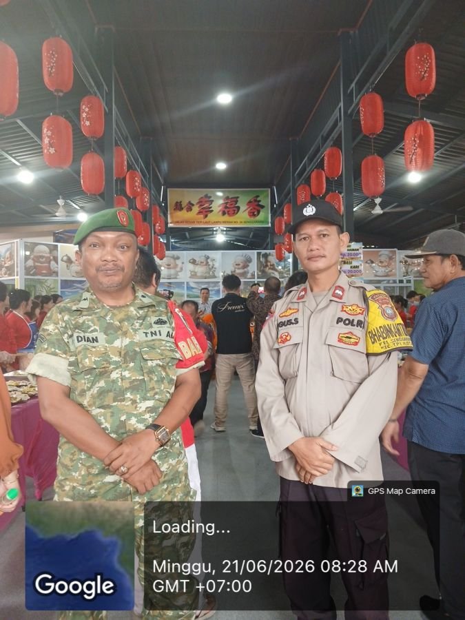 Babinsa Kel. Senggarang Pelda M.dian Koramil 01/Kota.Kodim 0315/Tpi. Menghadiri Undangan.