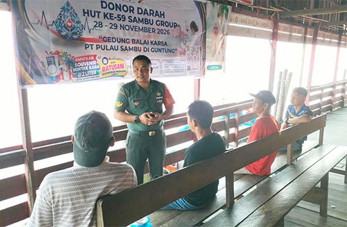 Babinsa Kelurahan Tagaraja, Koramil 06/KTM Sertu Edili Z Laksanakan Giat Komsos