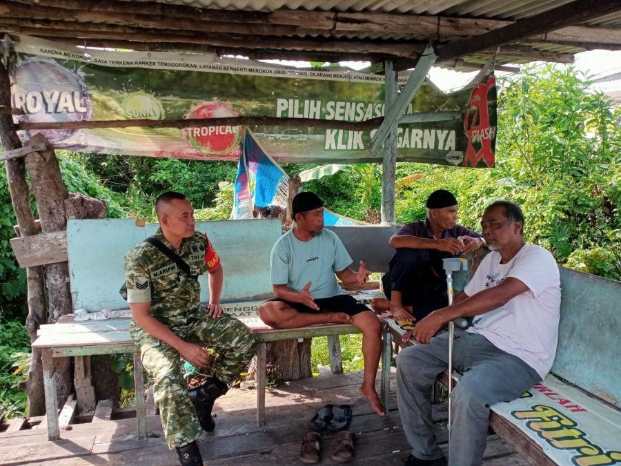 Babinsa Kelurahan Tanjungpinang Barat Pererat Silaturahmi Melalui Anjangsana ke Warga Binaan