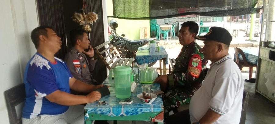 Babinsa Kelurahan Teluk Lobam, Serda Popi Harnadi, pada hari Selasa, 08 September 2026.