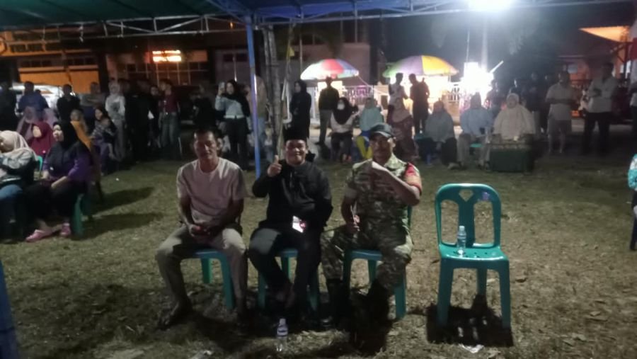 Babinsa Kelurahan Tembeling Tanjung Sertu Daswisman pada hari Sabtu, 22 Agustus 2026.