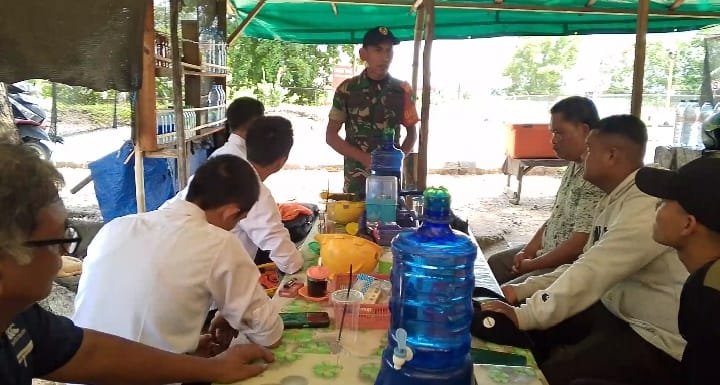 Babinsa Kodim 0320/Dumai Ajak Generasi Muda Bergabung TNI AD Melalui Sosialisasi Penerimaan Caba dan