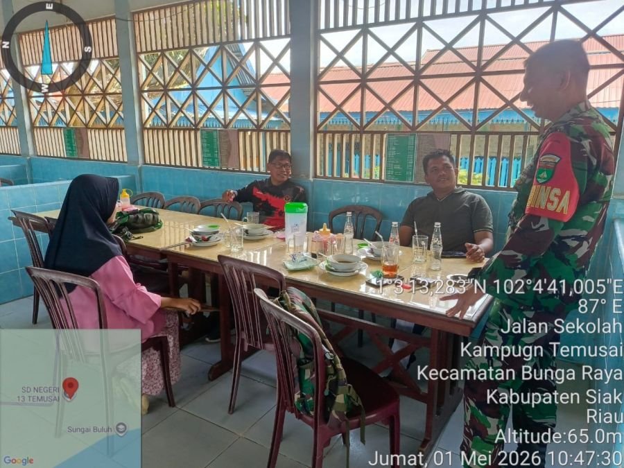 Babinsa Kodim 0322/Siak Intensifkan Komsos, Sinergi dengan Masyarakat Terus Diperkuat