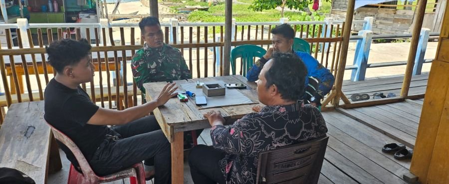 BABINSA KOMSOS SERTA SOSIALISASI BAHAYA NARKOBA DAN AJAKAN PERGAULAN POSITIF KEPADA REMAJA
