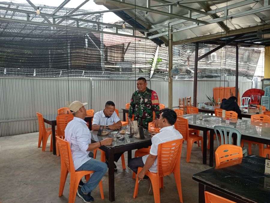 Babinsa Koptu Edward Siregar Pererat Kebersamaan Warga Lewat Kegiatan Kampung Pancasila