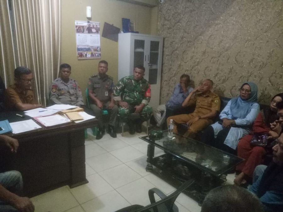 Babinsa Koramil 01 kota menghadiri Rapat Klarifikasi dan Evaluasi Hasil Pem