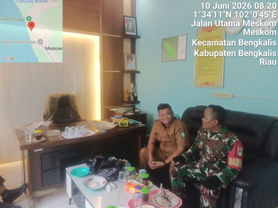 Babinsa Koramil 01/Bengkalis Melaksanakan Kegiatan Kampung Pancasila.