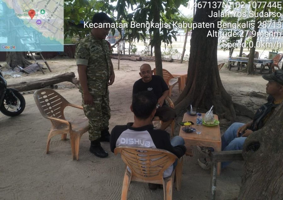 Babinsa Koramil 01/Bengkalis Melaksanakan Kegiatan Kampung Pancasila.