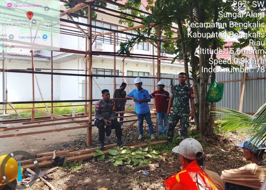 Babinsa Koramil 01/Bengkalis Melaksanakan Kegiatan Kampung Pancasila.