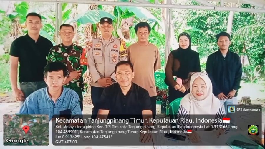 Babinsa Koramil 01/Kota Hadiri Rembuk Warga di Kelurahan Melayu Kota Piring.