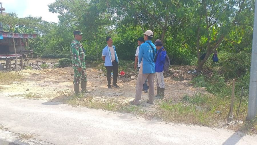 Babinsa Koramil 01/Rumbai Perkuat Edukasi Pencegahan Karhutla