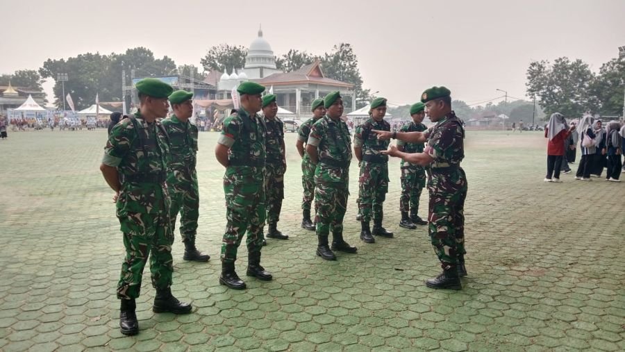 Babinsa Koramil 02/KT Amankan Perseni IGTKI-PGRI Riau di Teluk Kuantan