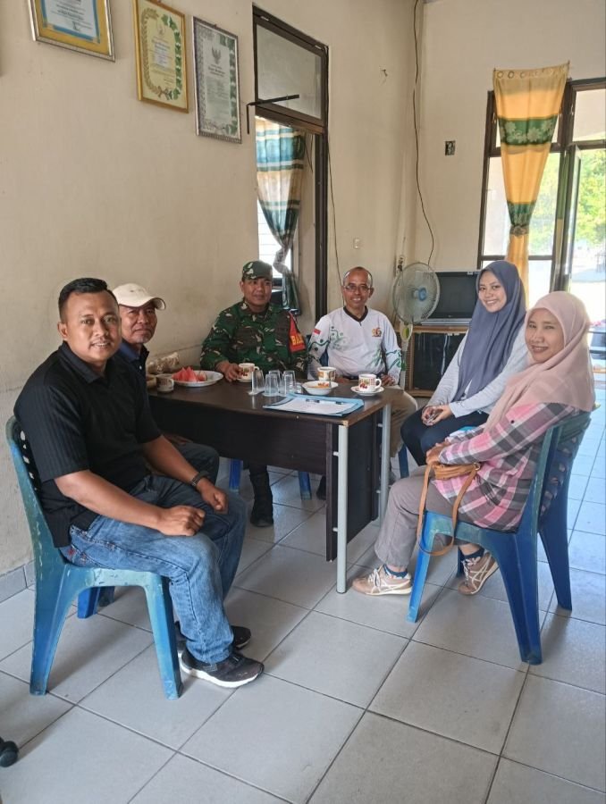 Babinsa Koramil 02/KT Tingkatkan Kemitraan dengan Aparatur Kelurahan