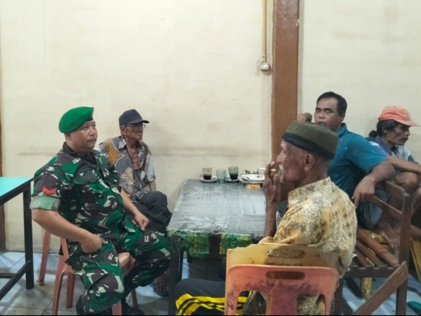 BABINSA KORAMIL 0321-01/BANGKO AJAK WARGA DARUSALAM CEGAH KARHUTLA DAN PENYAKIT MALARIA