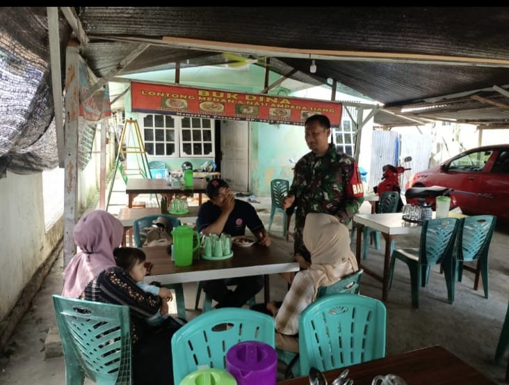 Babinsa koramil 03/Mandau Melaksanakan Sosialisasi