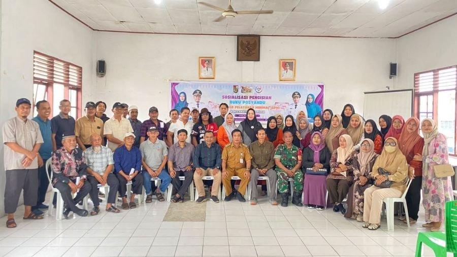 Babinsa Koramil 03/Senapelan Jalin Sinergi dengan Pemerintah Kelurahan Padang Bulan