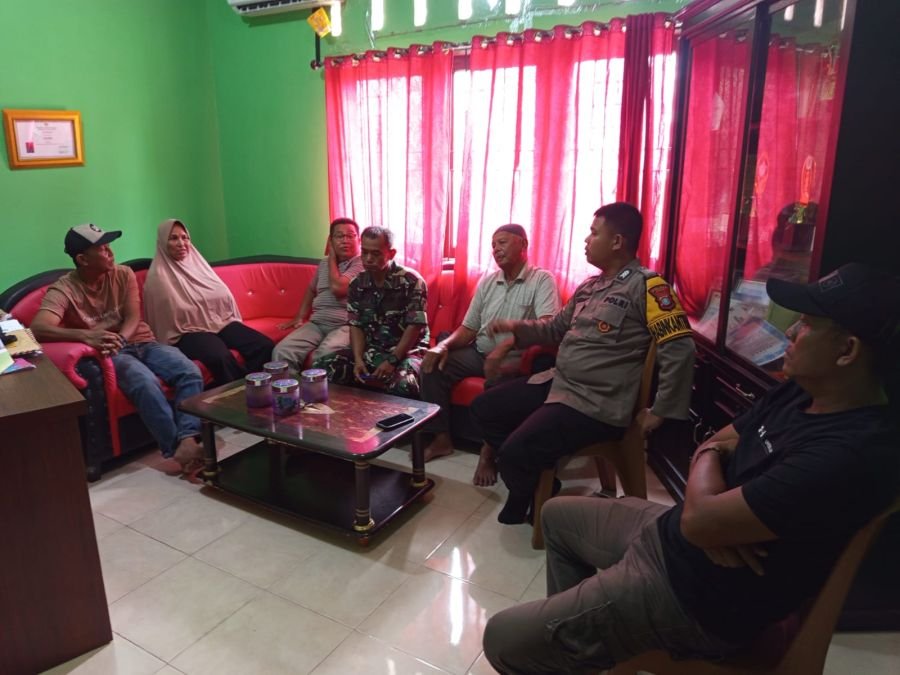 Babinsa Koramil 04/Dabo,  Bantu Mediasi Permasalahan Lahan Warisan di Desa Lanjut Berhasil Diselesai