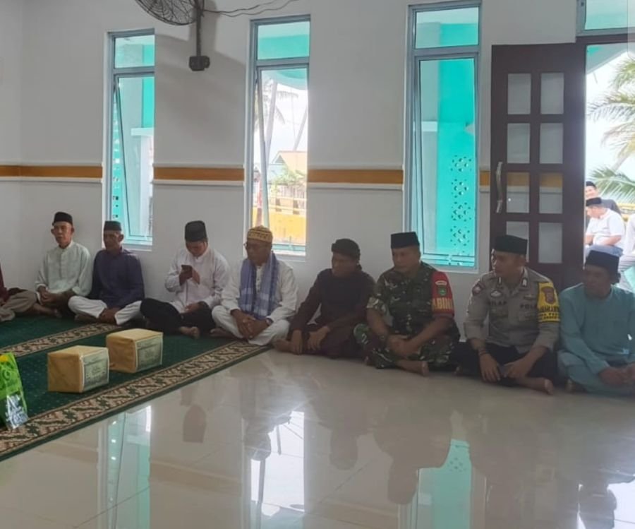 Babinsa Koramil 04/Dabo, Kodim 0315/TPI, Hadiri Peringatan Maulid Nabi di Masjid Nurul Ulum, Desa Be