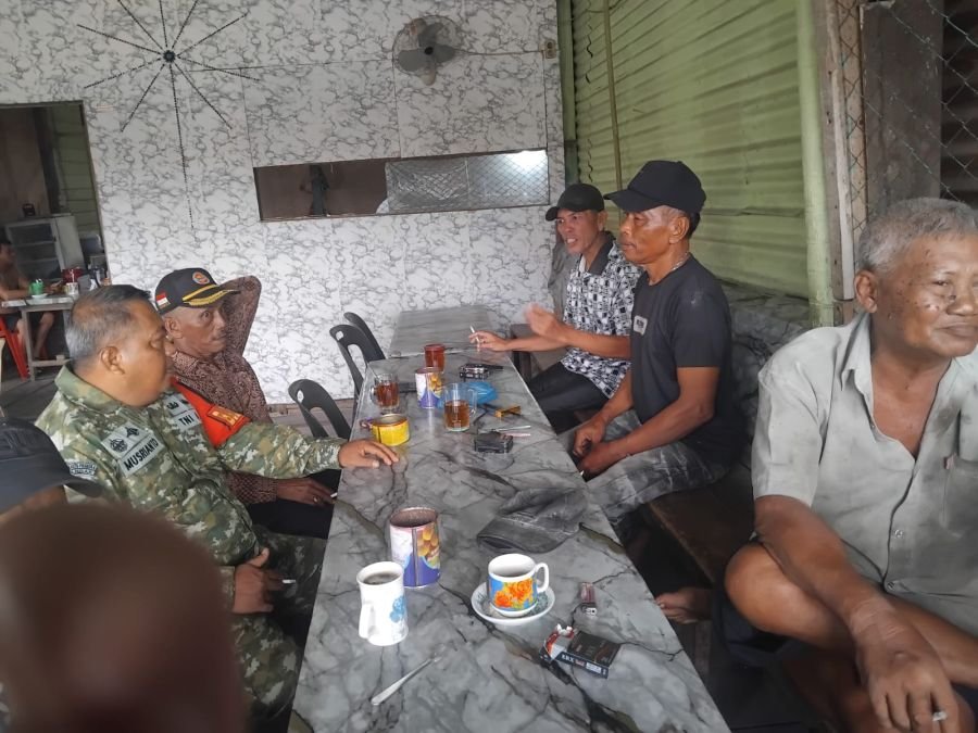 Babinsa Koramil 04/Kubu Turun ke Warga, Kampung Pancasila Jadi Ruang Perekat Persatuan