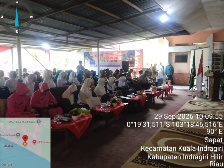 Babinsa Koramil 04/Kuindra Hadiri Pelantikan Pengurus Cabang BKMT di Kecamatan Kuindra