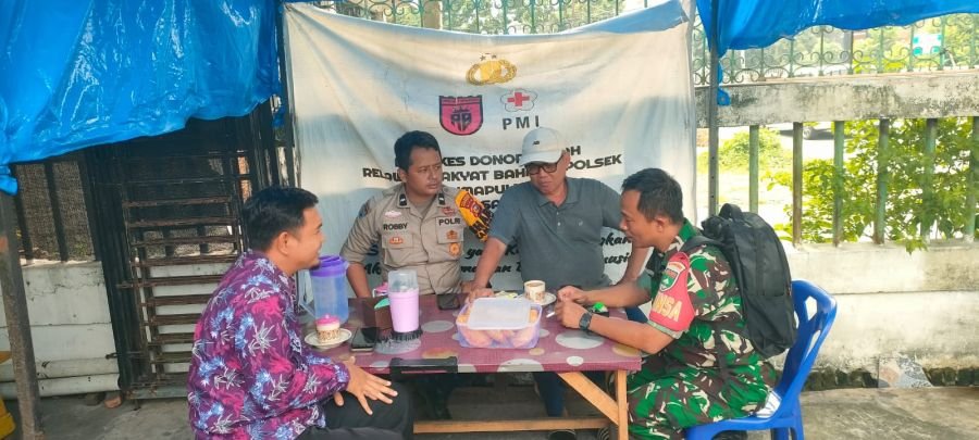 Babinsa Koramil 04/Lph Bergerak! Gandeng Lurah Tanjung Rhu Perkuat Pos Kamling dan Cegah Kriminalita
