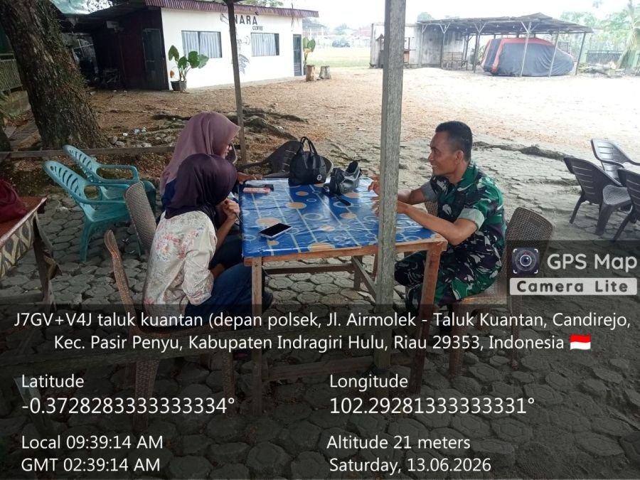 Babinsa Koramil 04/PP Laksanakan Komsos di Candirejo, Ingatkan Warga Jaga Keamanan dan Ketertiban