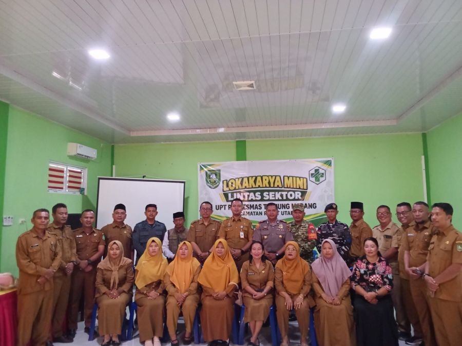 Babinsa Koramil 04/Rupat Hadiri Lokakarya Mini Lintas Sektor di Tanjung Medang