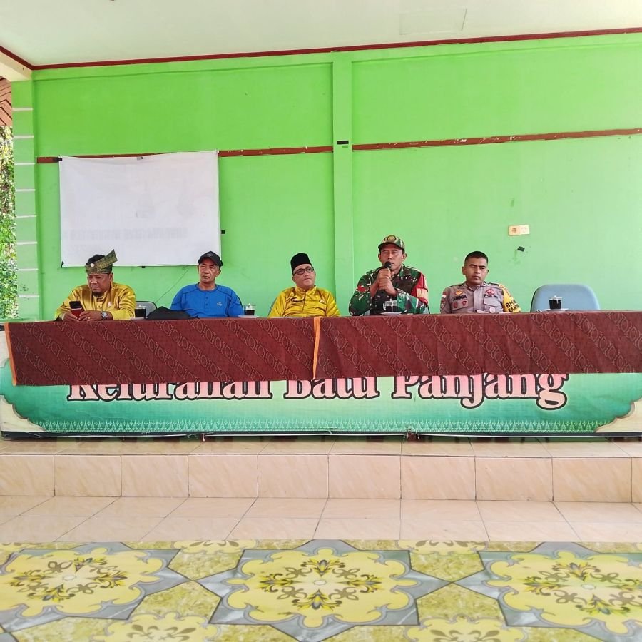 Babinsa koramil 04/Rupat hadiri rapat panitia hut kemerdakaan RI