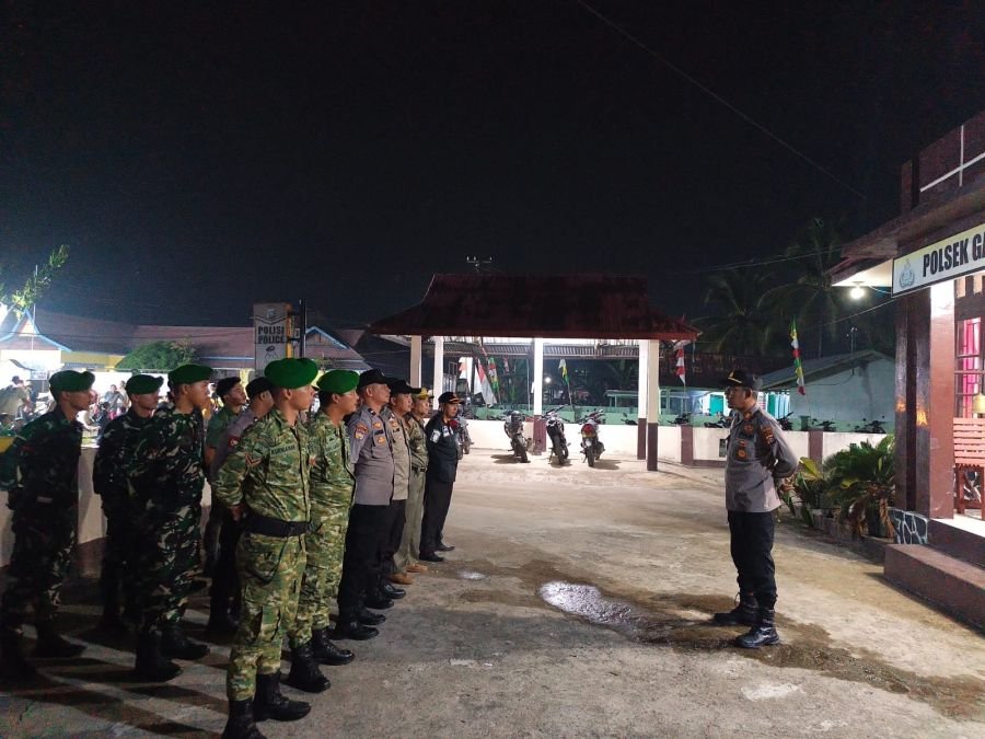BABINSA KORAMIL 05/GAS GELAR PATROLI (KRYD) GABUNGAN    PEMBERANTASAN PEREDARAN NARKOBA