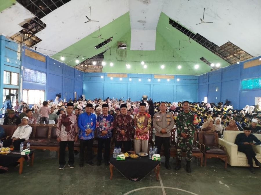 Babinsa Koramil 05/KK Hadiri Wisuda Akbar MDTA se-Kecamatan Kampar Kiri Angkatan ke-VIII