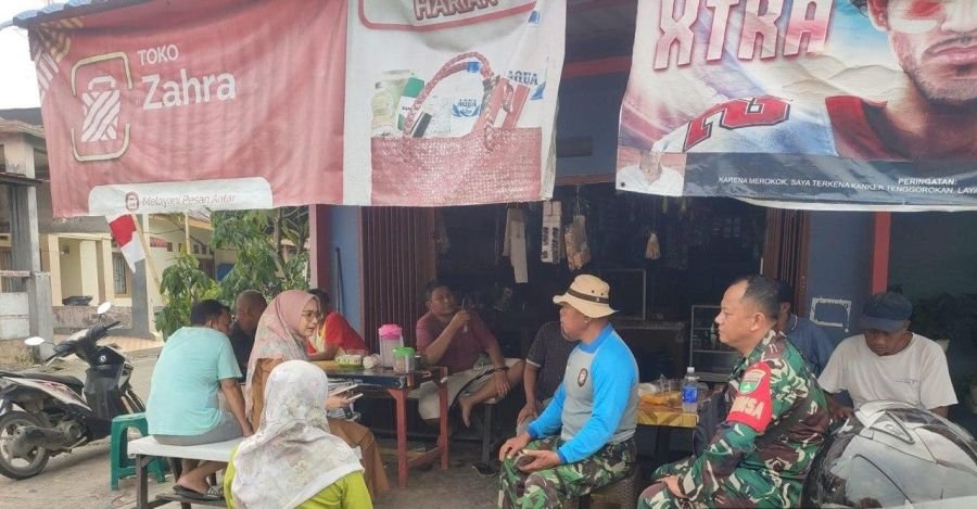 Babinsa Koramil 05/Sail Dampingi Sosialisasi Pemberantasan Jentik Nyamuk Cegah DBD