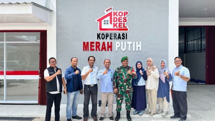 Babinsa Koramil 05/Sail Monitor Kunjungan Asisten Deputi Kemenko Bidang Pangan ke KDKMP