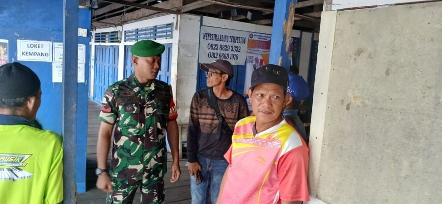 Babinsa Koramil 06/KTM Desa Penjuru  Koptu Derry Perdana Melaksanakan kegiatan Pengawasan SDM Komduk