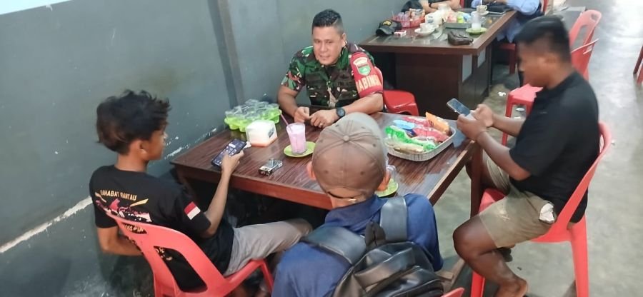 Babinsa Koramil 06/KTM Laksanakan Pengawasan SDM dan Silaturahmi dengan Warga Binaan